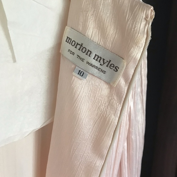 Vintage Morton Myles for the Warrens Satin Dress - Matching Pumps & Clutch - Picture 12 of 16